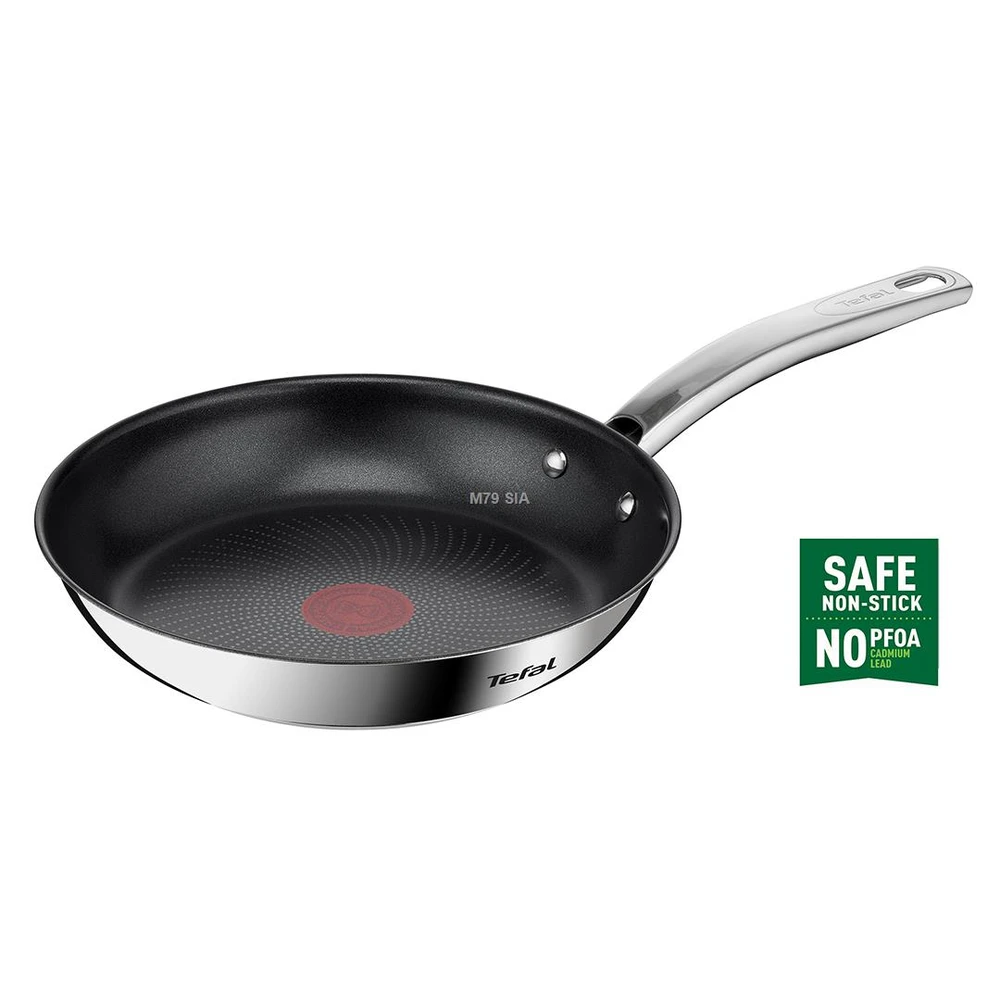 TEFAL | Keptuvė | B8170444 Intuition | Kepimui | Skersmuo 24 cm | Tinka indukcinei kaitlentei | Fiksuota rankena | Juodas