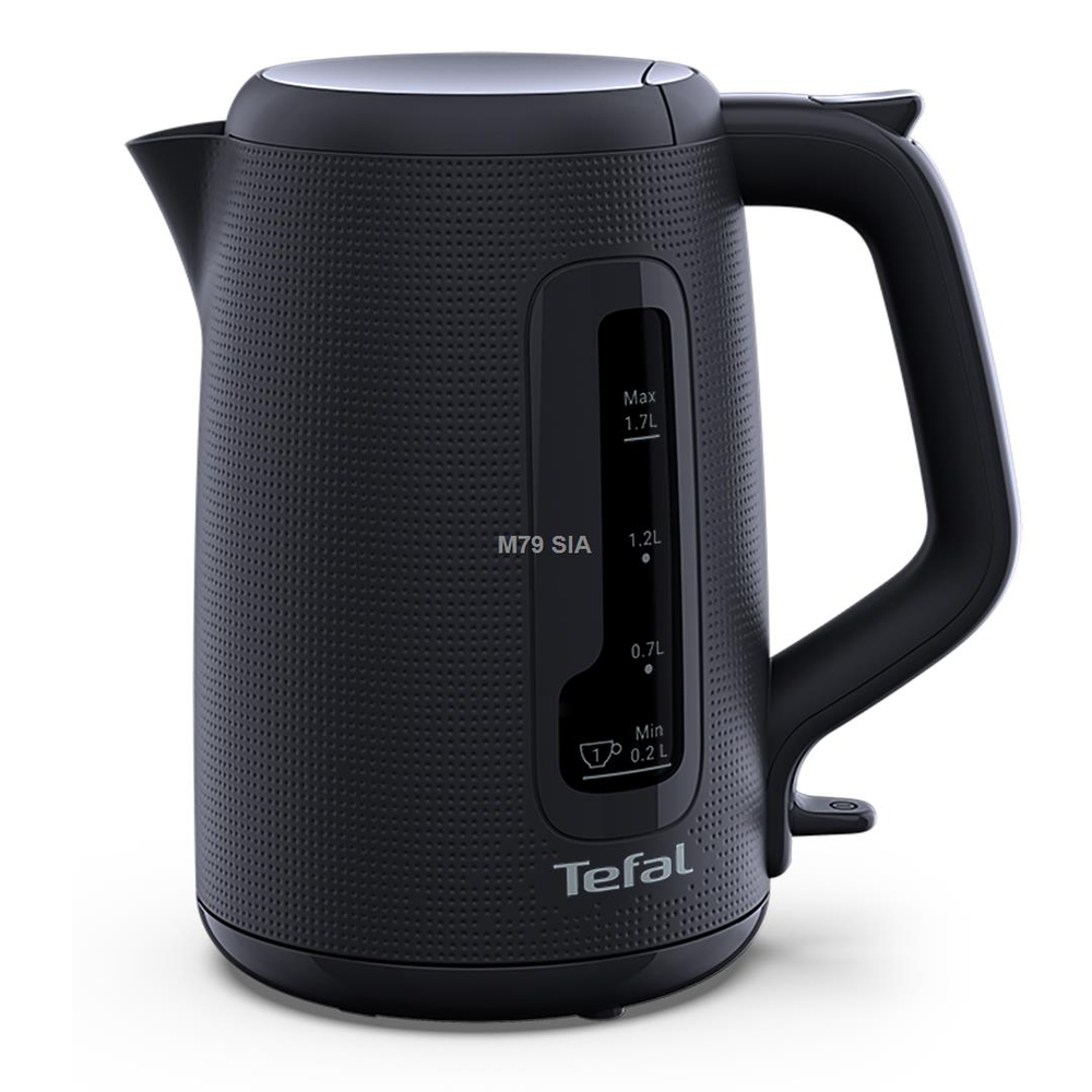 Virdulys Tefal KO2M0810 Morning, 1,7 L, juodas