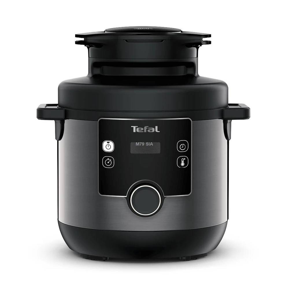 TEFAL | Turbo virtuvės ir kepimo daugiafunkcis puodas | CY7788 | 1200 W | 7,6 l | Programų skaičius 15 | Juodas