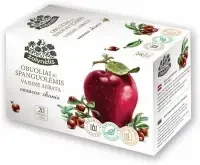Žolynėlis vaisinė arbata Vasaros Skonis su obuoliais ir spanguolėmis, 50g (2,5g x20)