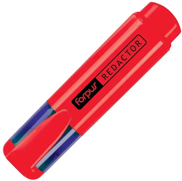 Teksto žymeklis Forpus Redactor, 2-5mm, kirstu galiuku, rausvos spalvos