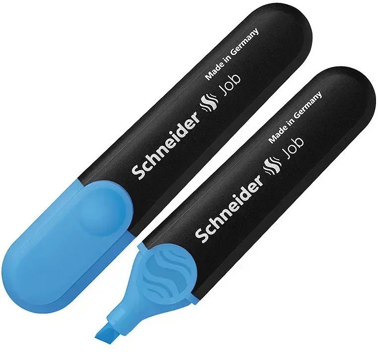 Schneder Teksto žymeklis Schneider Job, 1-5 mm, kirsta galvutė, mėlynas 1212-406