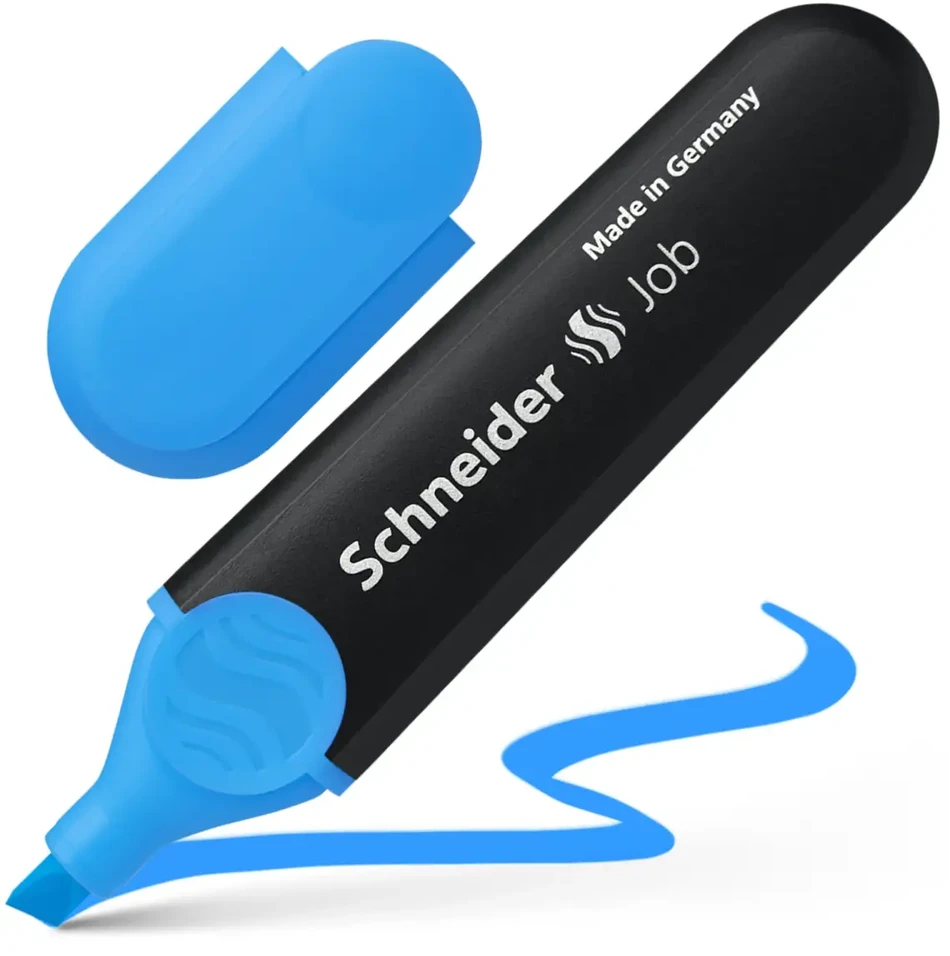 Schneder Teksto žymeklis Schneider Job, 1-5 mm, kirsta galvutė, mėlynas 1212-406