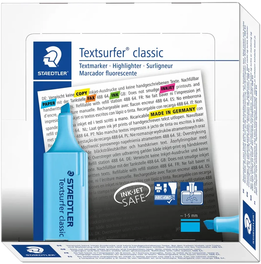 Teksto žymeklis STAEDTLER TEXTSURFER 364