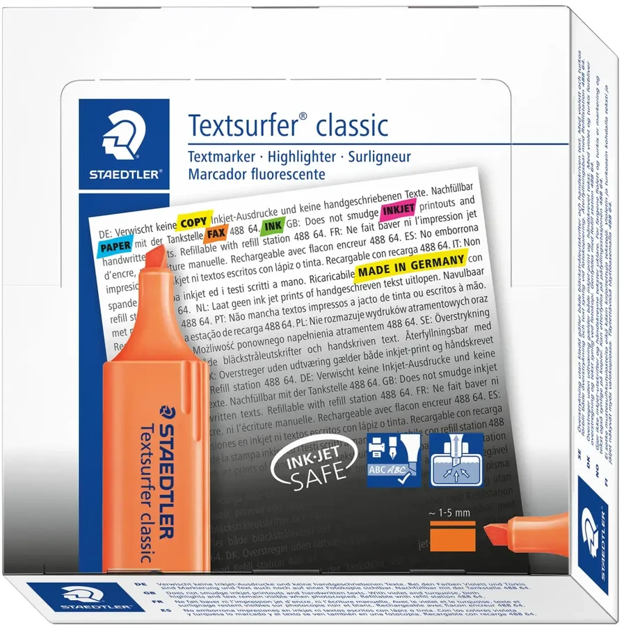 Teksto žymeklis STAEDTLER TEXTSURFER 364
