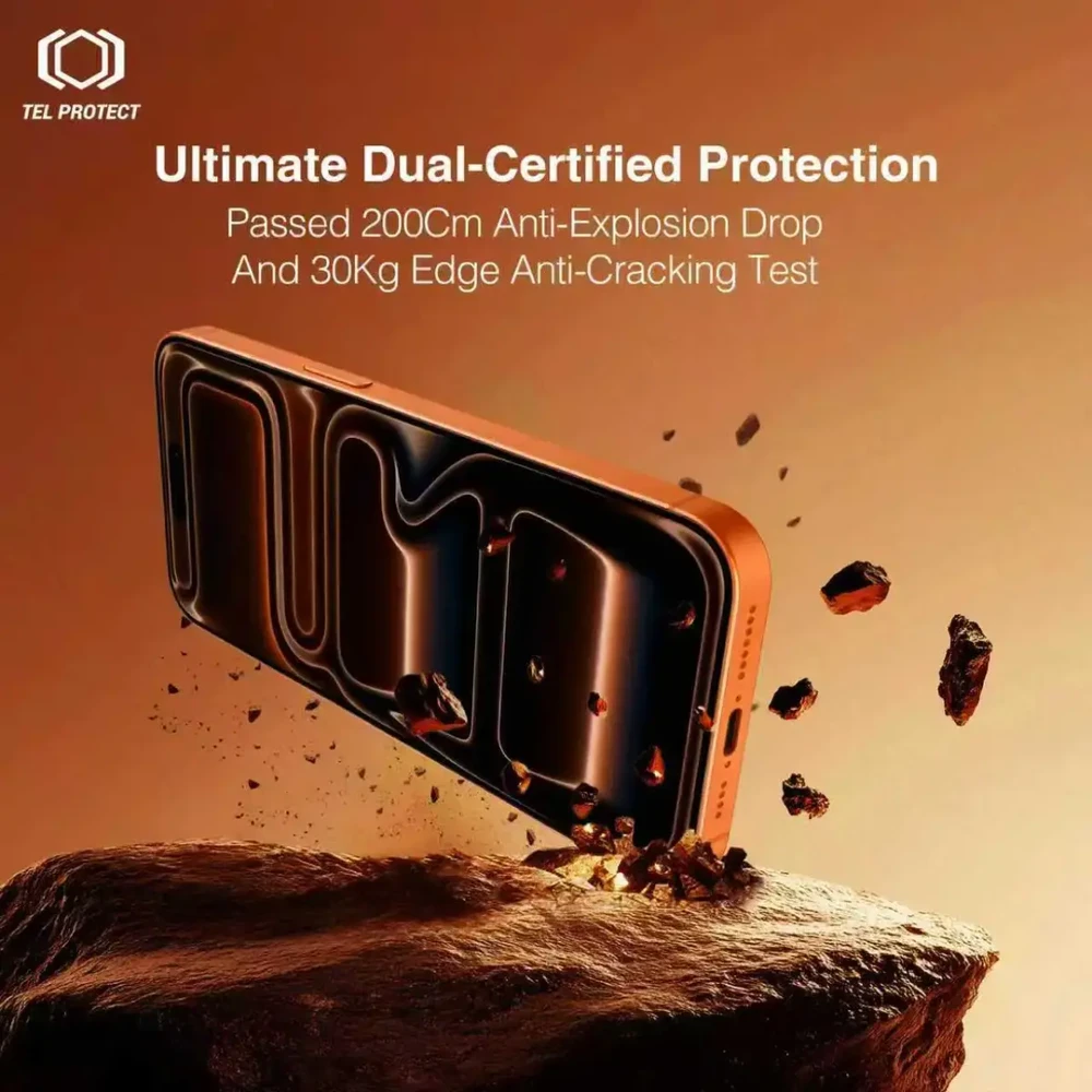 Apsauginis stiklas Tel Protect 10X AR 3.0 AntiReflective Titanium Samsung Galaxy S26 Ultra