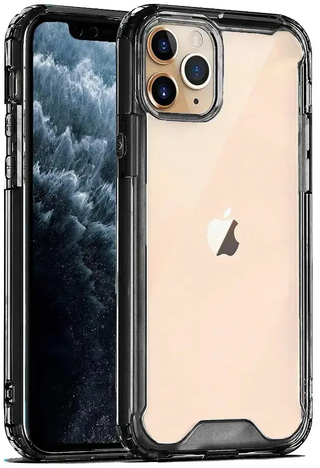 Tel Protect Acrylic dėklas skirtas Apple iPhone 13 Mini juodos spalvos