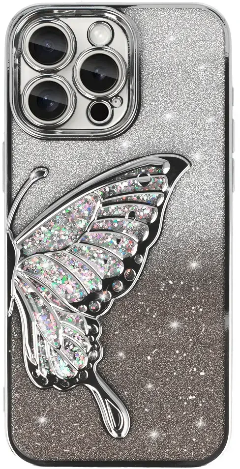 Tel Protect Butterfly Vanduo dėklas skirtas iPhone 16 Plus rožinės spalvos