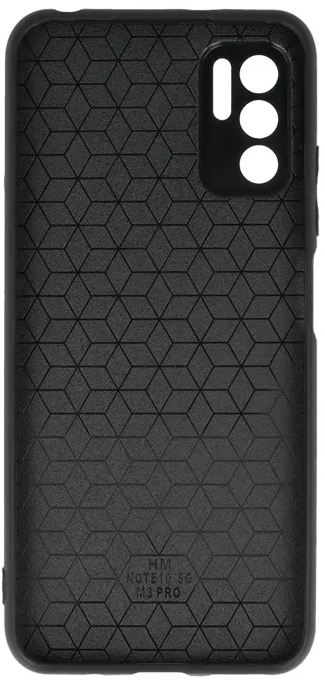 Tel Protect CARBON dėklas skirtas Xiaomi Redmi Note 10 5G juodos spalvos with red stripe