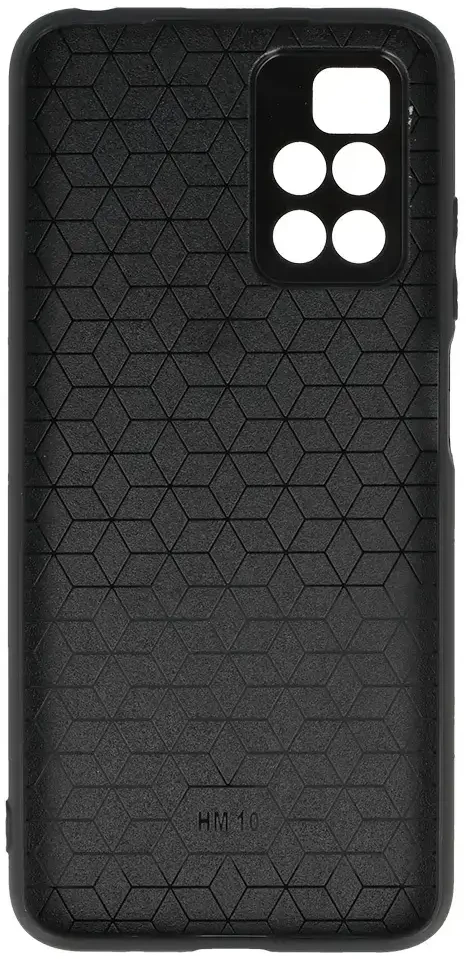 Tel Protect CARBON dėklas skirtas Xiaomi Redmi 10 juodos spalvos with red stripe