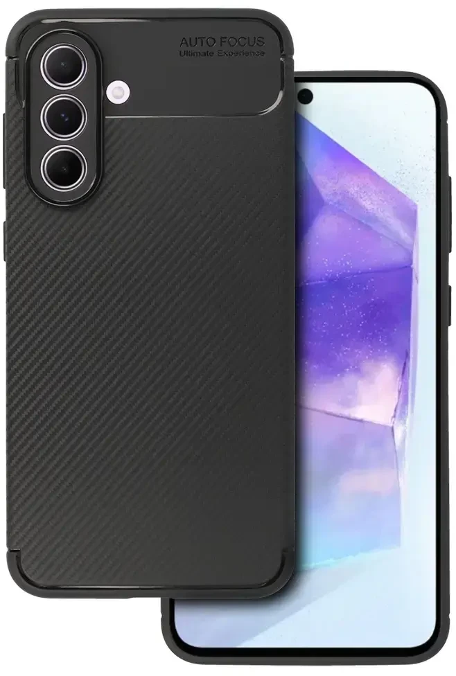 Tel Protect Carbon Elite for Samsung Galaxy A56 5G dėklas telefonui juodos spalvos
