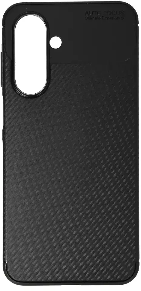 Dėklas Tel Protect Carbon Elite skirtas Samsung Galaxy A17 5G juodos spalvos
