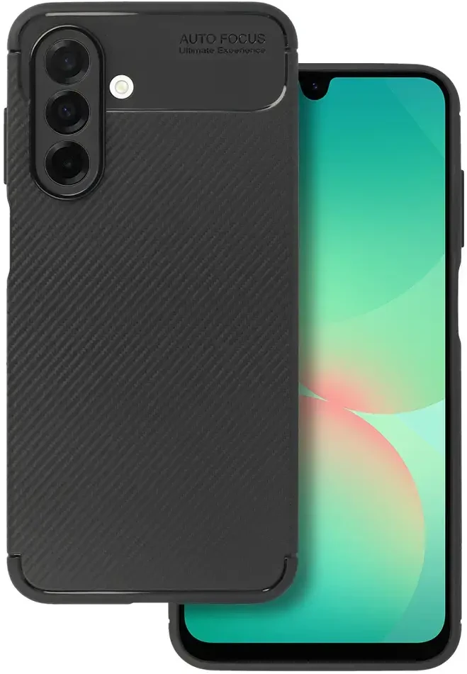 Tel Protect Carbon Elite for Samsung Galaxy A26 5G dėklas telefonui juodos spalvos