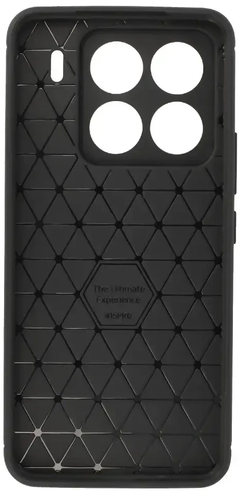 Dėklas Tel Protect Carbon Elite skirtas Xiaomi 15 Pro 5G juodos spalvos