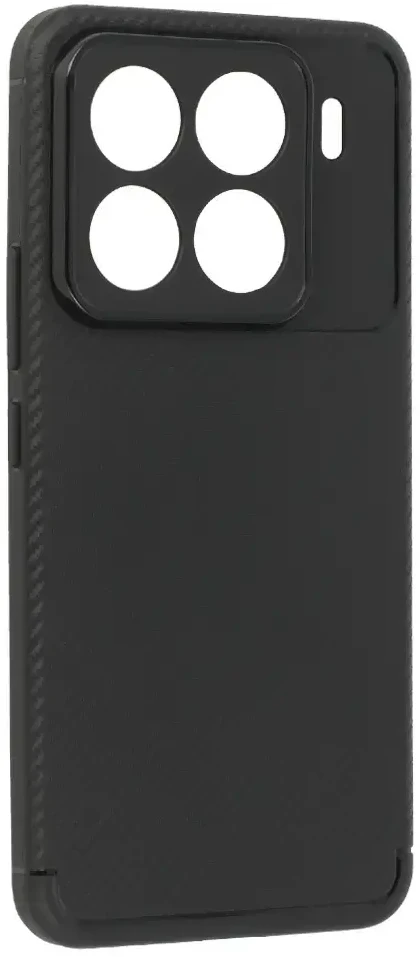 Dėklas Tel Protect Carbon Elite skirtas Xiaomi 15 Pro 5G juodos spalvos