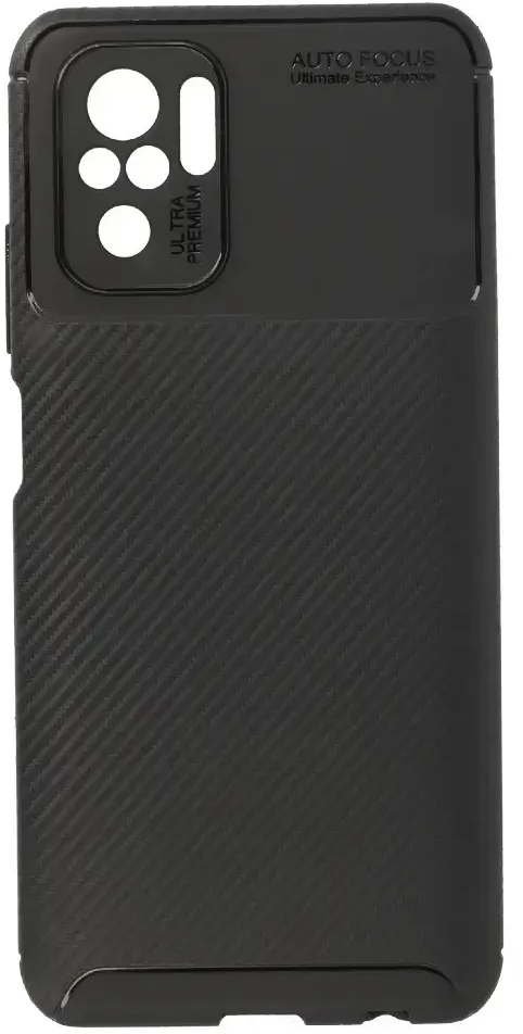Tel Protect Carbon Elite for Xiaomi Redmi Note 10/Note 10S/Poco M5S dėklas telefonui juodos spalvos