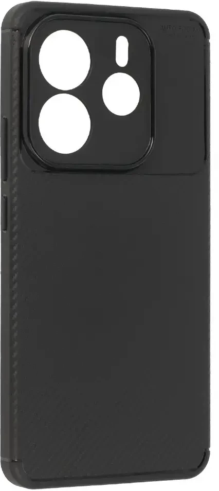 Tel Protect Carbon Elite for Xiaomi Redmi Note 14 5G dėklas telefonui juodos spalvos