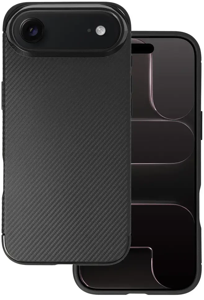 Tel Protect Carbon Elite dėklas skirtas Apple iPhone 17 Air juodos spalvos