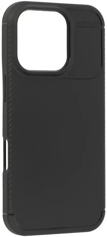 Vennus Tel Protect Carbon Elite dėklas skirtas iPhone 16 Pro juodos spalvos