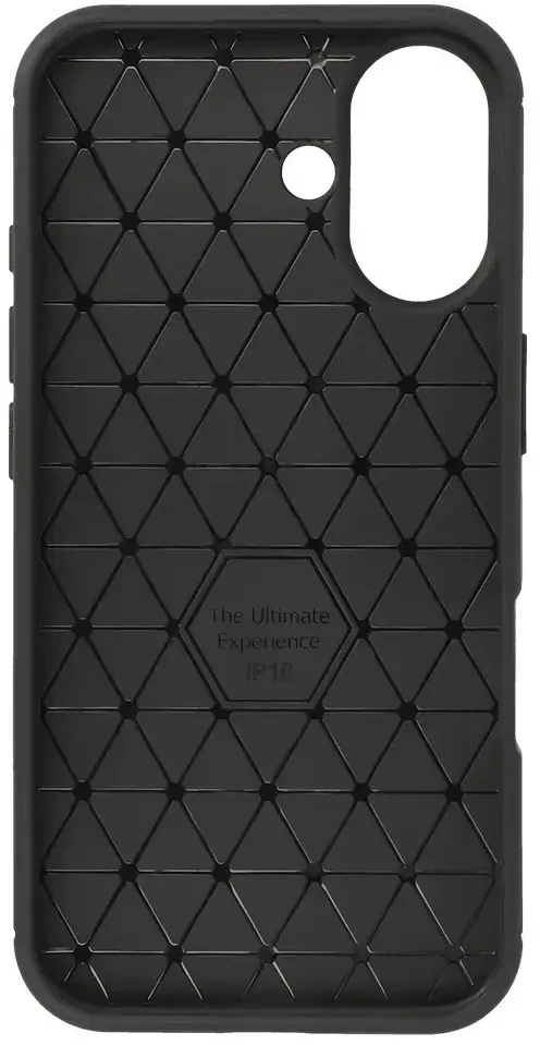 Vennus Tel Protect Carbon Elite dėklas skirtas iPhone 16 juodos spalvos