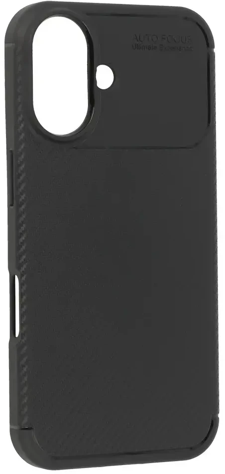 Vennus Tel Protect Carbon Elite dėklas skirtas iPhone 16 juodos spalvos