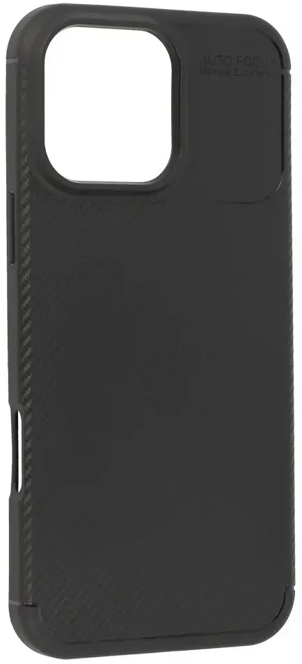 Vennus Tel Protect Carbon Elite dėklas skirtas iPhone 16 Pro Max juodos spalvos
