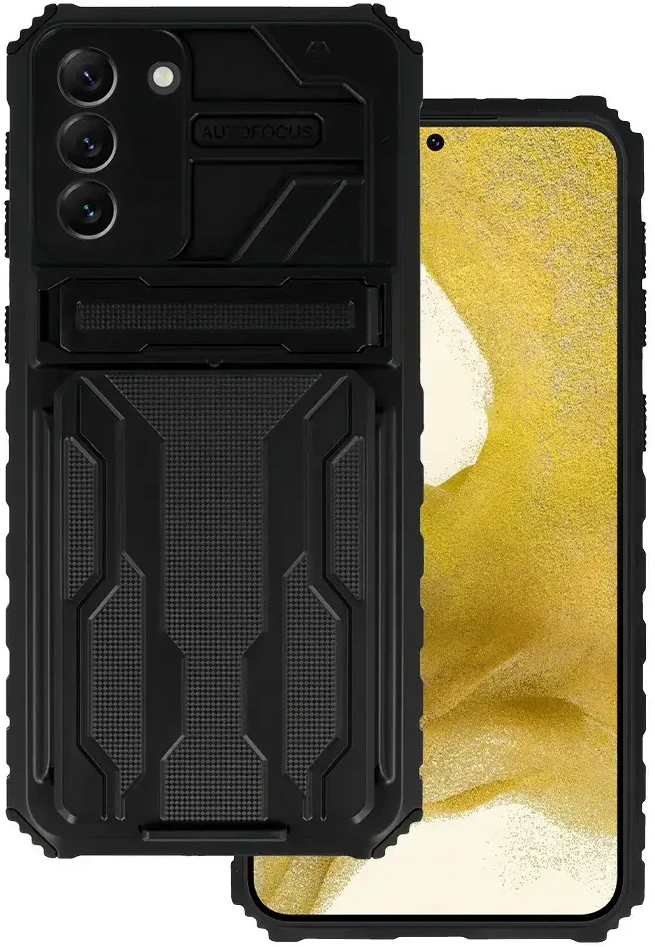 Tel Protect Combo dėklas skirtas Samsung Galaxy S22 Plus juodos spalvos