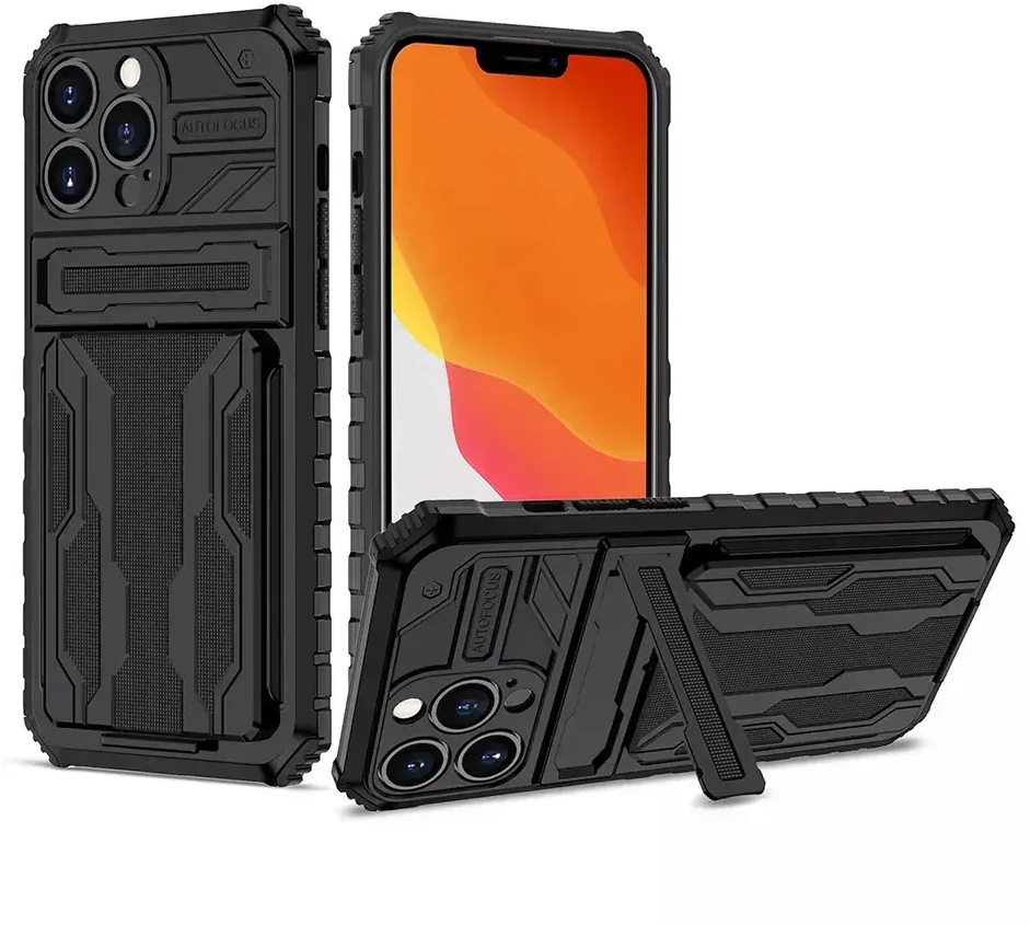 Tel Protect Combo dėklas skirtas Xiaomi Redmi 10 juodos spalvos