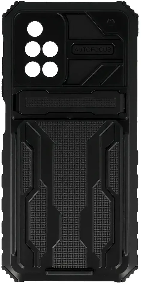 Tel Protect Combo dėklas skirtas Xiaomi Redmi 10 juodos spalvos