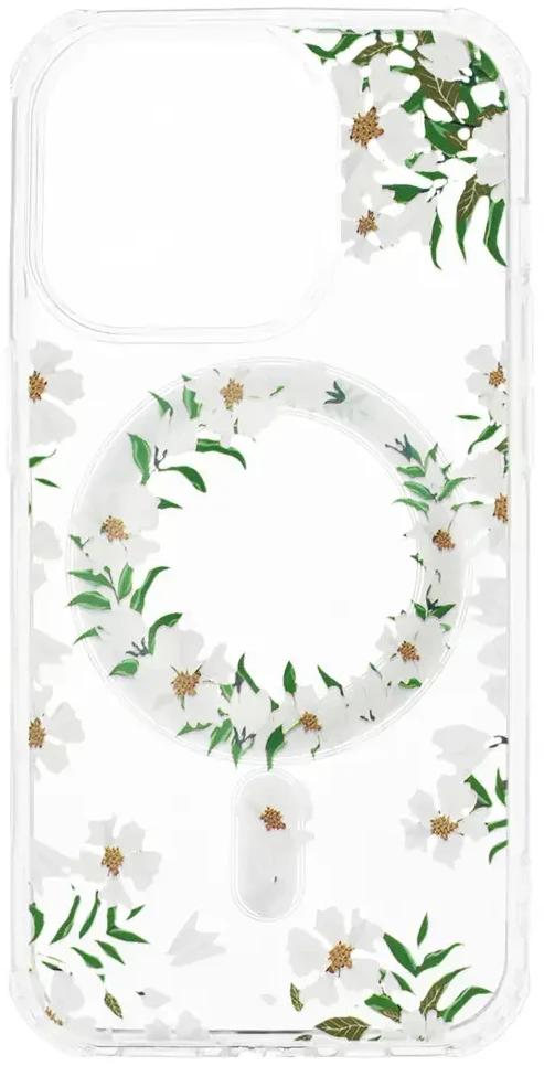 Tel Protect Flower Magsafe dėklas, skirtas iPhone 16 Pro, dizainas 5