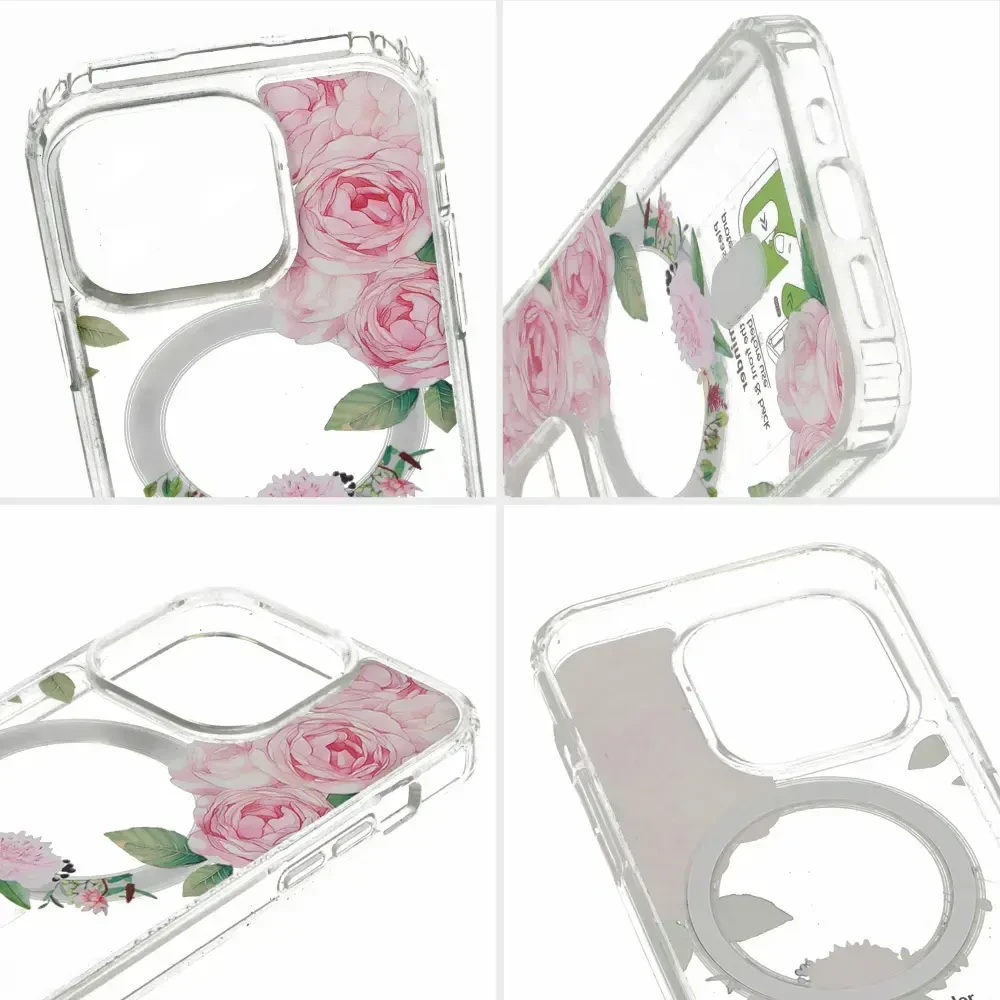 Tel Protect Flower Magsafe dėklas, skirtas iPhone 11 Pro Max, dizainas 1