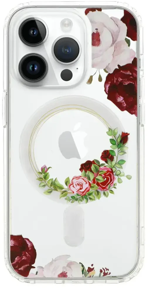 Tel Protect Flower Magsafe dėklas skirtas Apple iPhone 11 Pro Max design 2