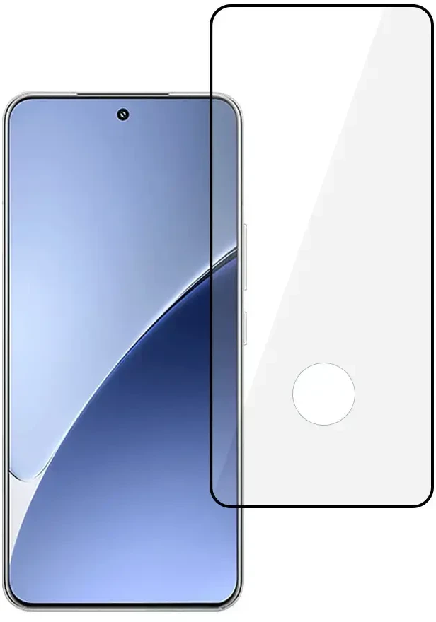 Tel Protect Full Glue 6D Apsauginis stiklas XIAOMI 15 PRO Juodas