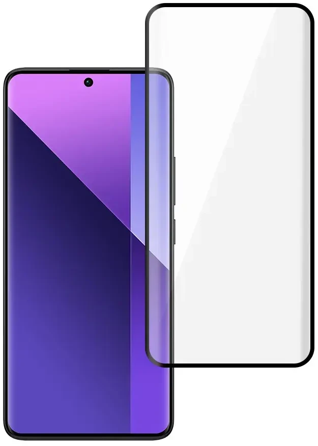 Reach Topt Full Glue 6D Apsauginis stiklas skirtas Xiaomi Redmi Note 13 Pro Plus 5G Juodas