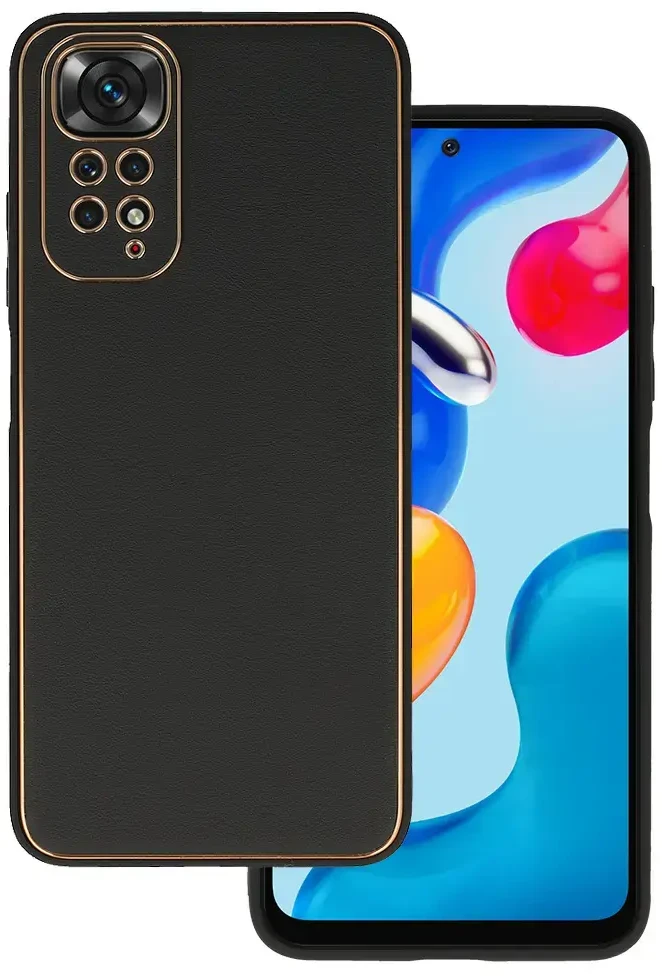 Tel Protect Luxury dėklas skirtas Xiaomi Redmi Note 11 Pro/Note 11 Pro 5G juodos spalvos