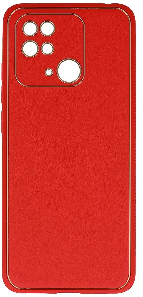 Tel Protect Luxury dėklas skirtas Xiaomi Redmi 10C Raudona