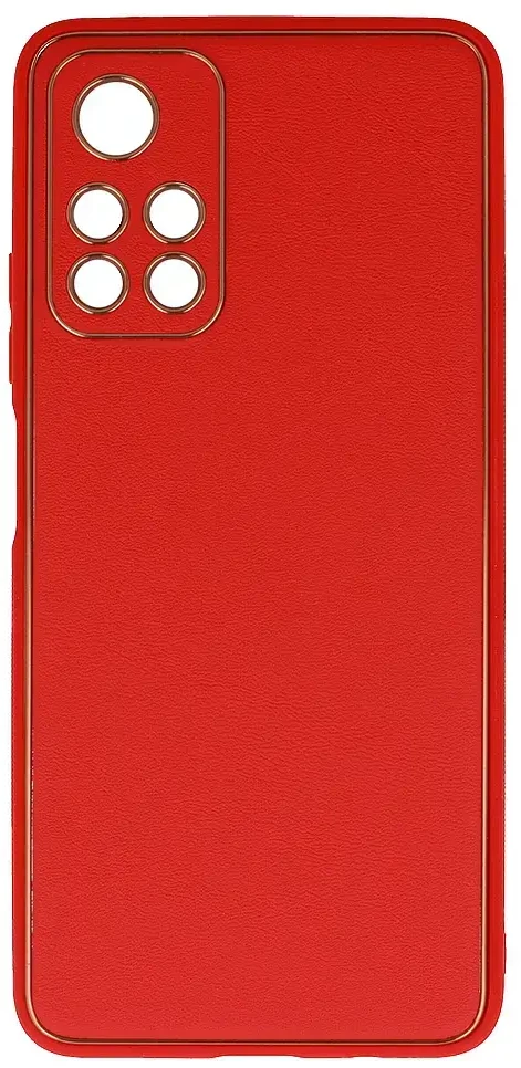 Tel Protect Luxury dėklas skirtas Xiaomi Redmi Note 11 5G/Note 11S 5G/Poco M4 Pro 5G Raudona