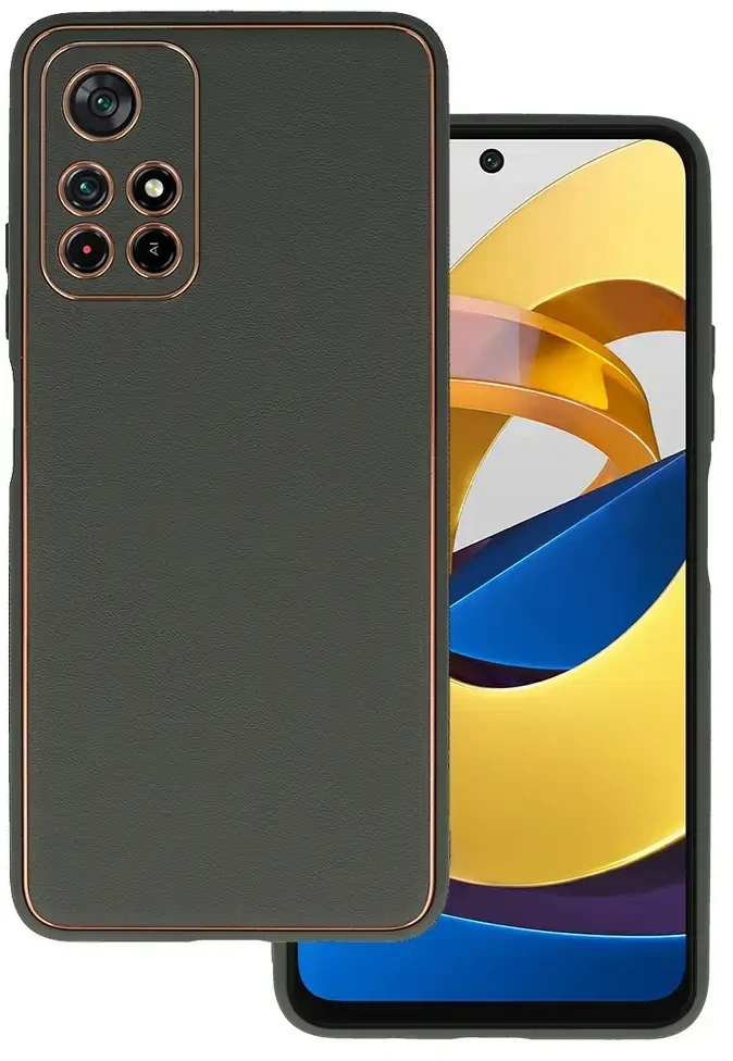 Tel Protect Luxury dėklas skirtas Xiaomi Redmi Note 11 5G/Note 11S 5G/Poco M4 Pro 5G Graphite