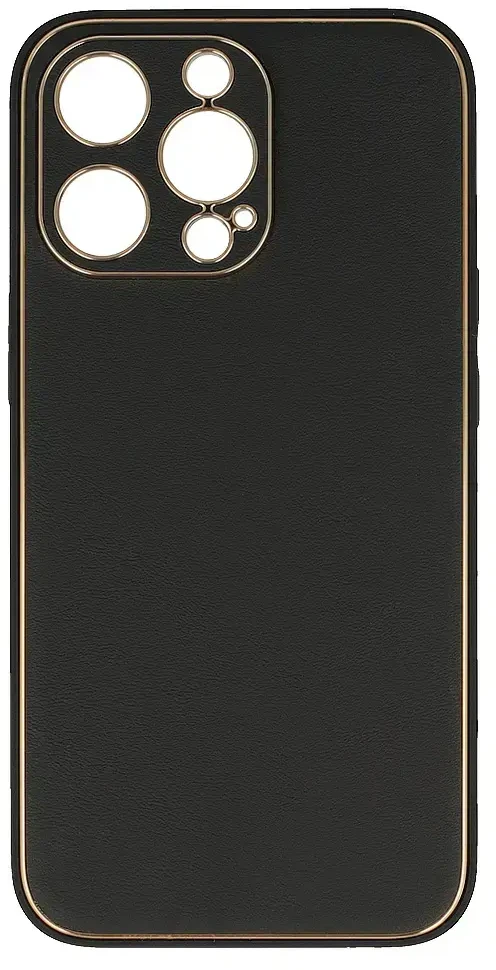 Tel Protect Luxury dėklas skirtas Iphone 13 Pro Max juodos spalvos