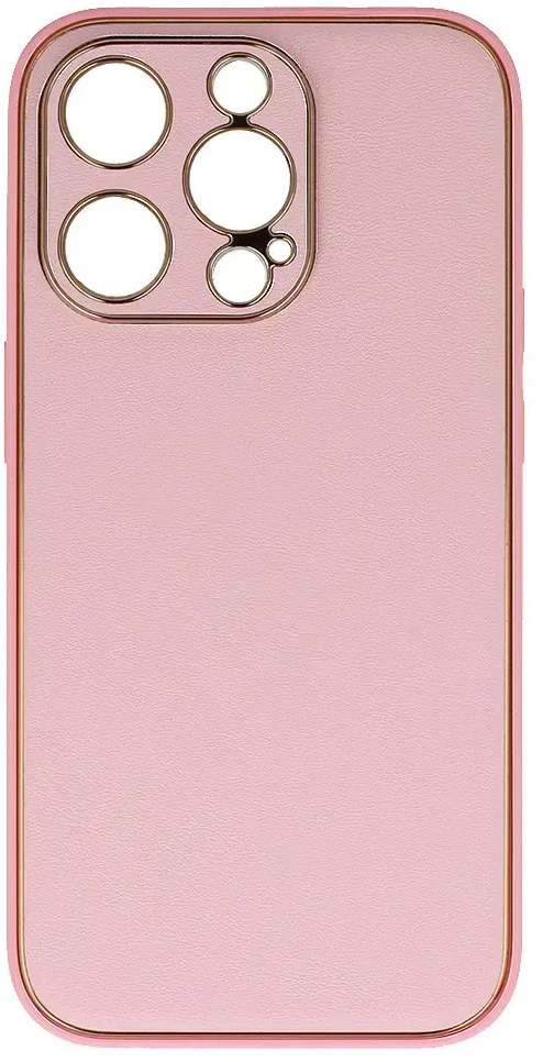 Tel Protect Luxury dėklas skirtas Iphone 14 Pro Max Light rožinės spalvos