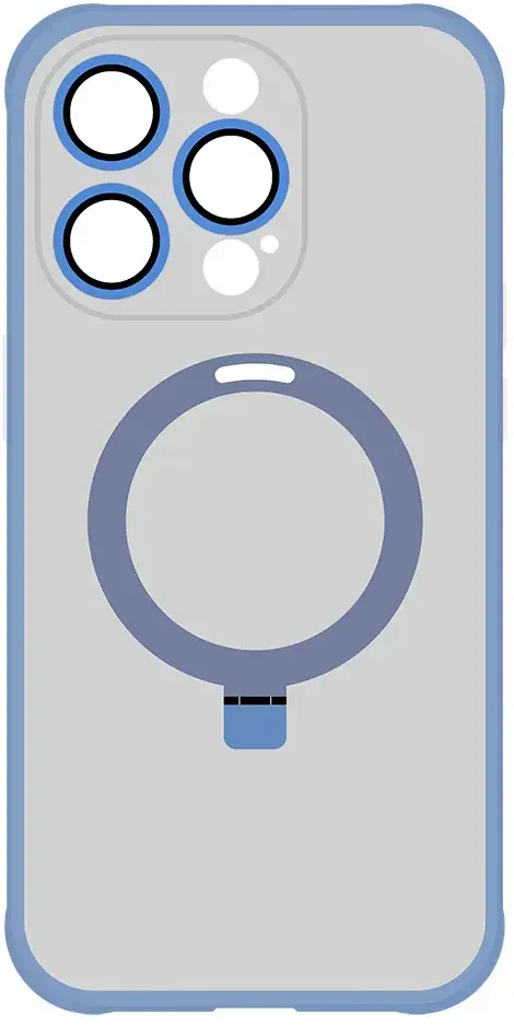 Tel Protect Magical Magsafe Stand dėklas skirtas Apple iPhone 14 Pro mėlynos spalvos