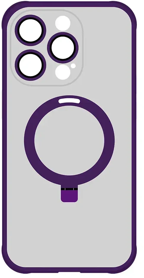 Tel Protect Magical Magsafe Stand dėklas, skirtas Apple iPhone 13 Pro, violetinės spalvos