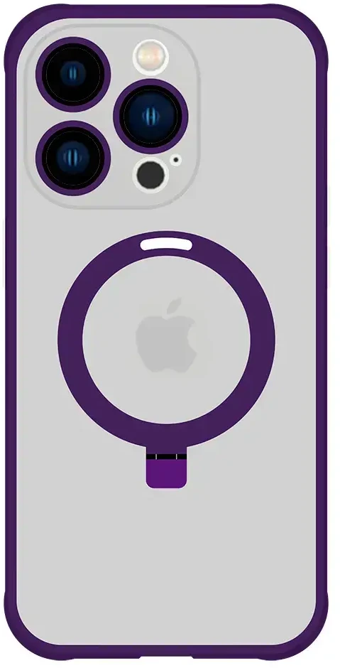 Tel Protect Magical Magsafe Stand dėklas, skirtas Apple iPhone 13 Pro, violetinės spalvos