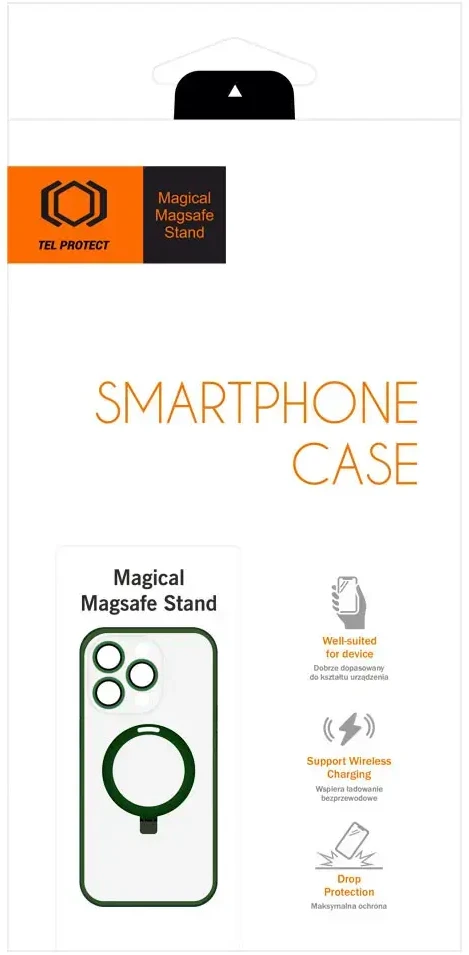 Tel Protect Magical Magsafe Stand dėklas skirtas Apple iPhone 11 Pro žalios spalvos