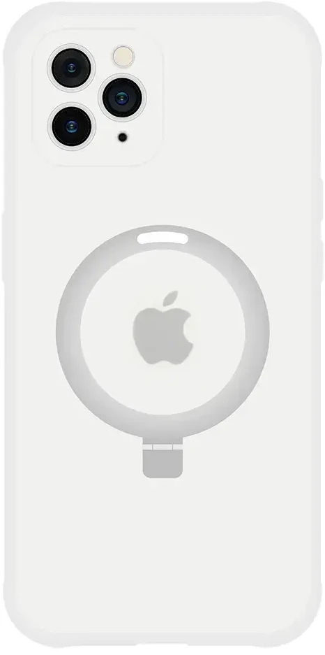 Tel Protect Magical MagSafe stovas – dėklas, skirtas iPhone 11 Pro, sidabro spalvos