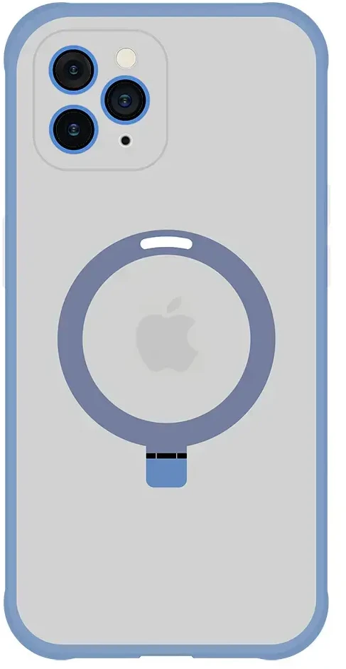 Tel Protect Magical Magsafe Stand dėklas skirtas iPhone 11 Pro mėlynos spalvos
