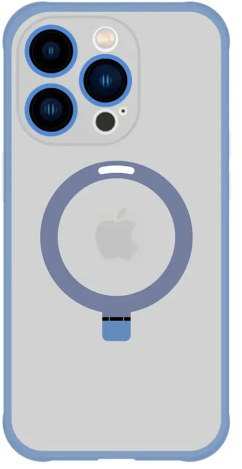 Tel Protect Magical Magsafe Stand dėklas skirtas Apple iPhone 14 Pro mėlynos spalvos