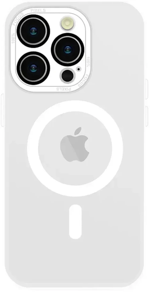 Tel Protect Magmat dėklas skirtas Apple iPhone 15 Plus baltos spalvos