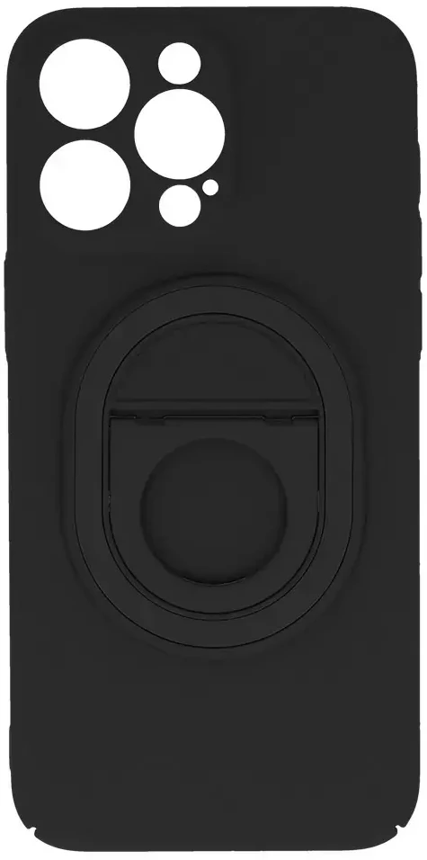 Tel Protect Magnetic Elipse dėklas skirtas Apple iPhone 15 Pro Max juodos spalvos