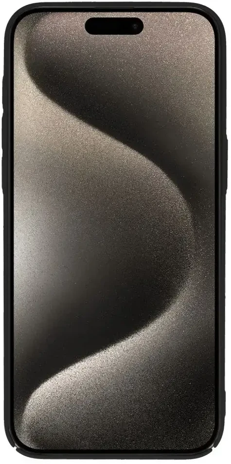 Tel Protect Magnetic Elipse dėklas skirtas iPhone 15 Pro juodos spalvos